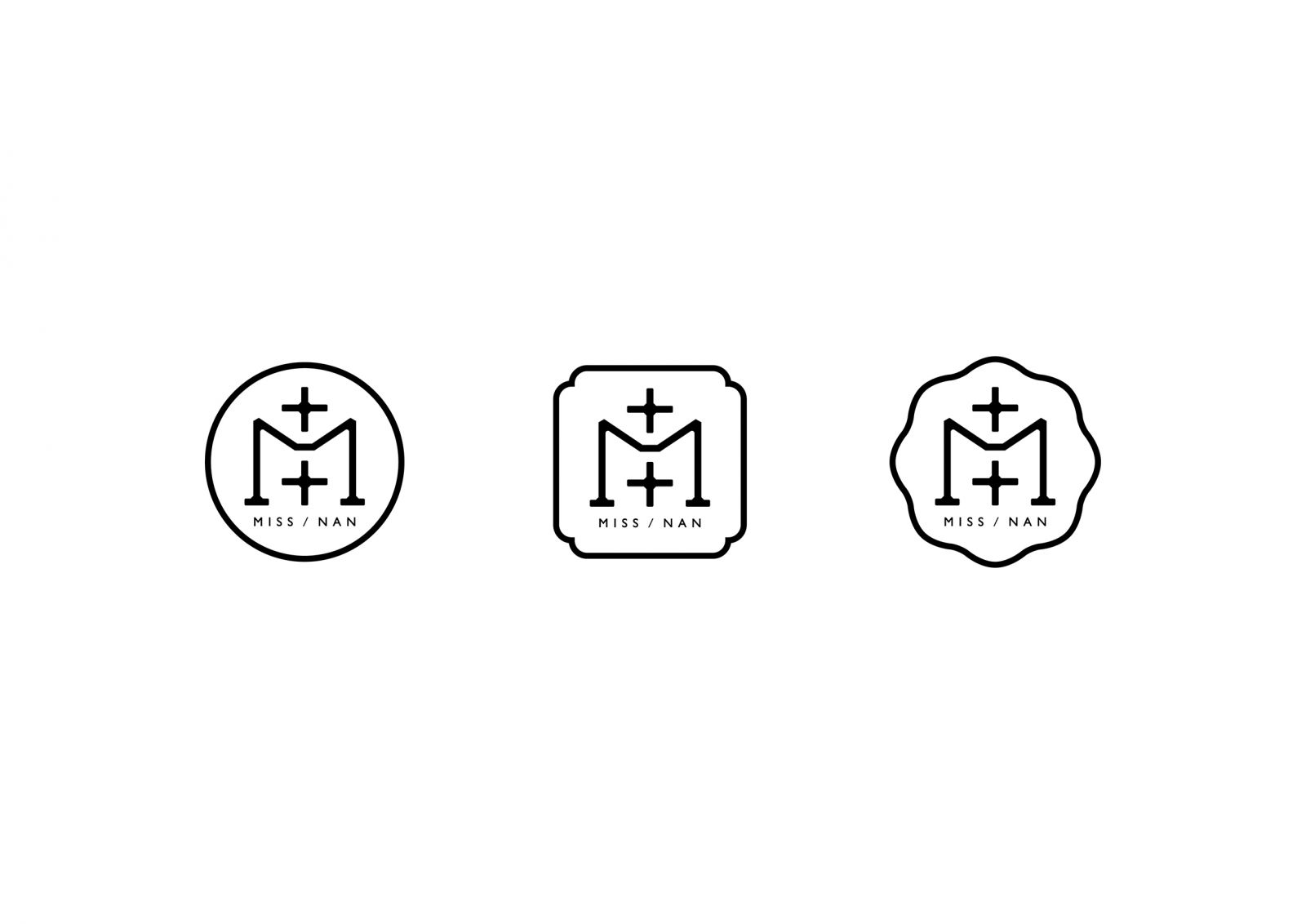 MISS南 / 深圳VI设计 logo 标志 餐厅 茶室